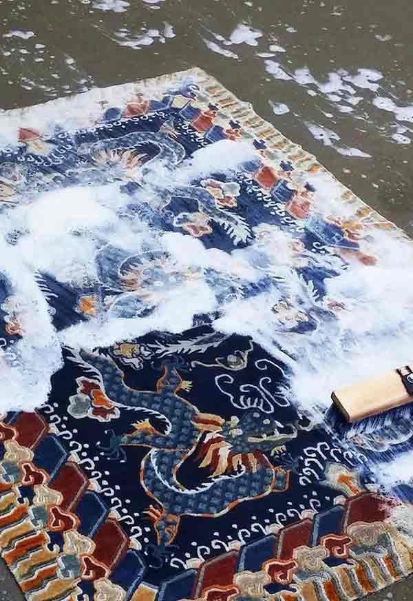 قالیشویی در محمدشهر