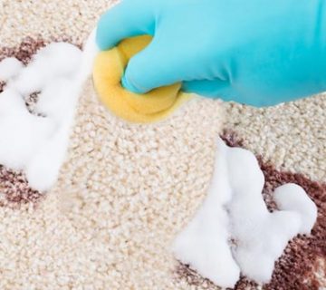 نظافت و تمیز کردن فرش با استفاده از شامپو فرش