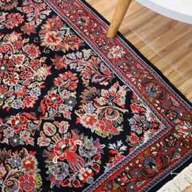 شستوشوی فرش گل ابریشم در قالیشویی مرکزی کرج