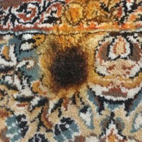 ترمیم سوختگی فرش دستبافت در کرج - قالیشویی مرکزی