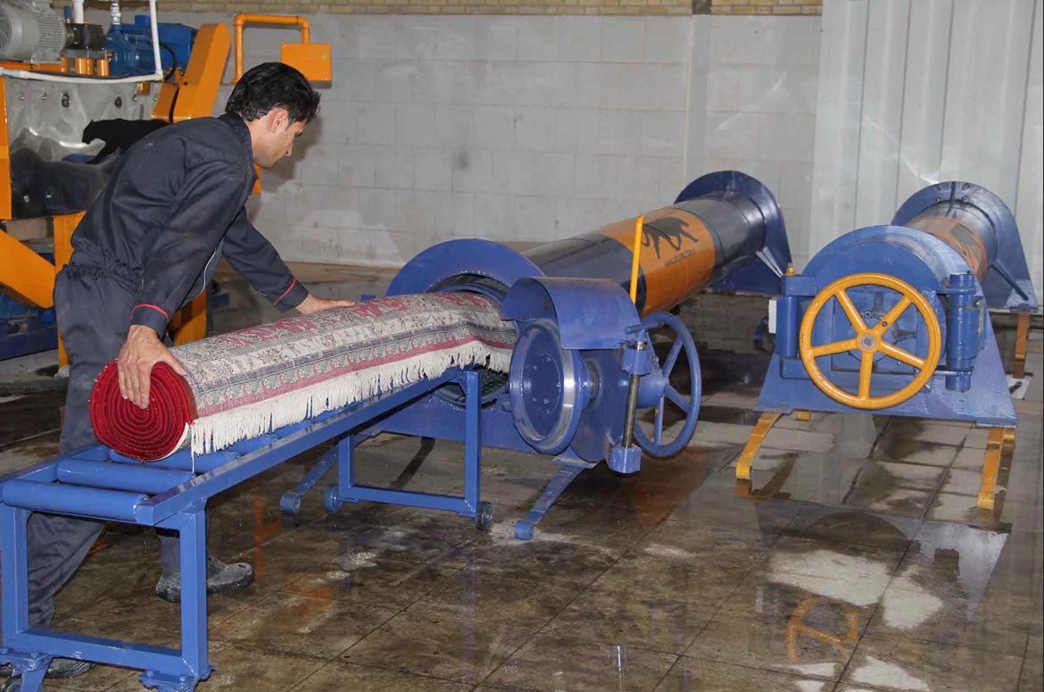 انواع دستگاه قالیشویی اتوماتیک - قالیشویی مرکزی