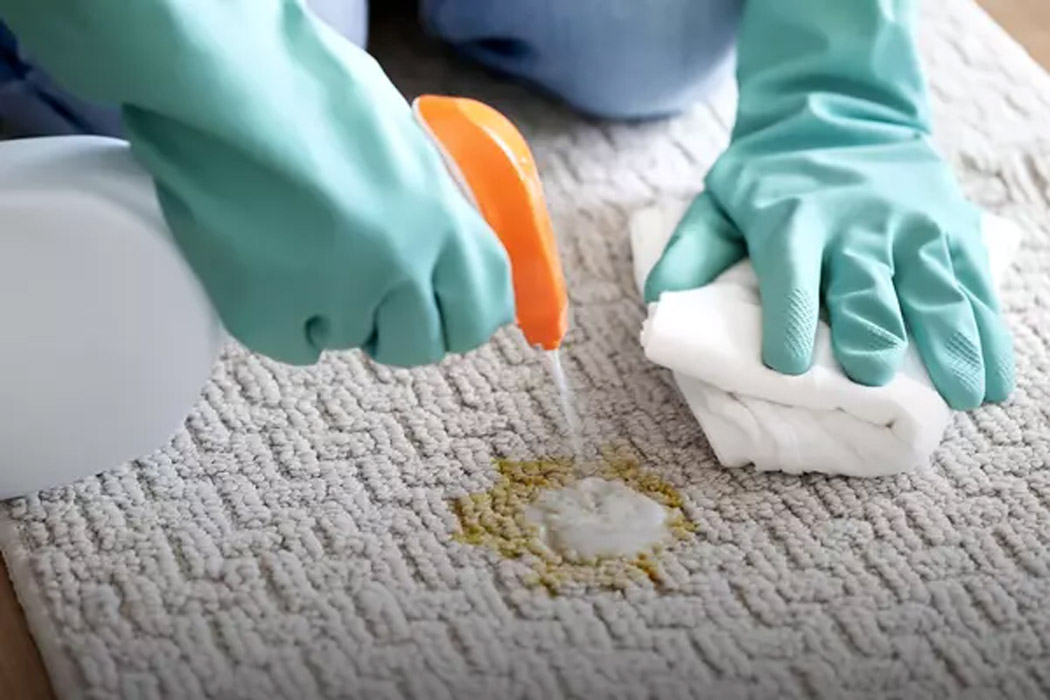 از بین بردن زردی وایتکس روی فرش - قالیشویی مرکزی
