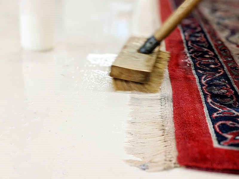چگونگی رفع زرد شدن ریشه فرش در منزل - قالیشویی مرکزی