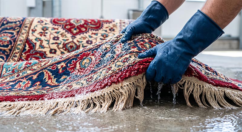 قالیشویی در ماهدشت